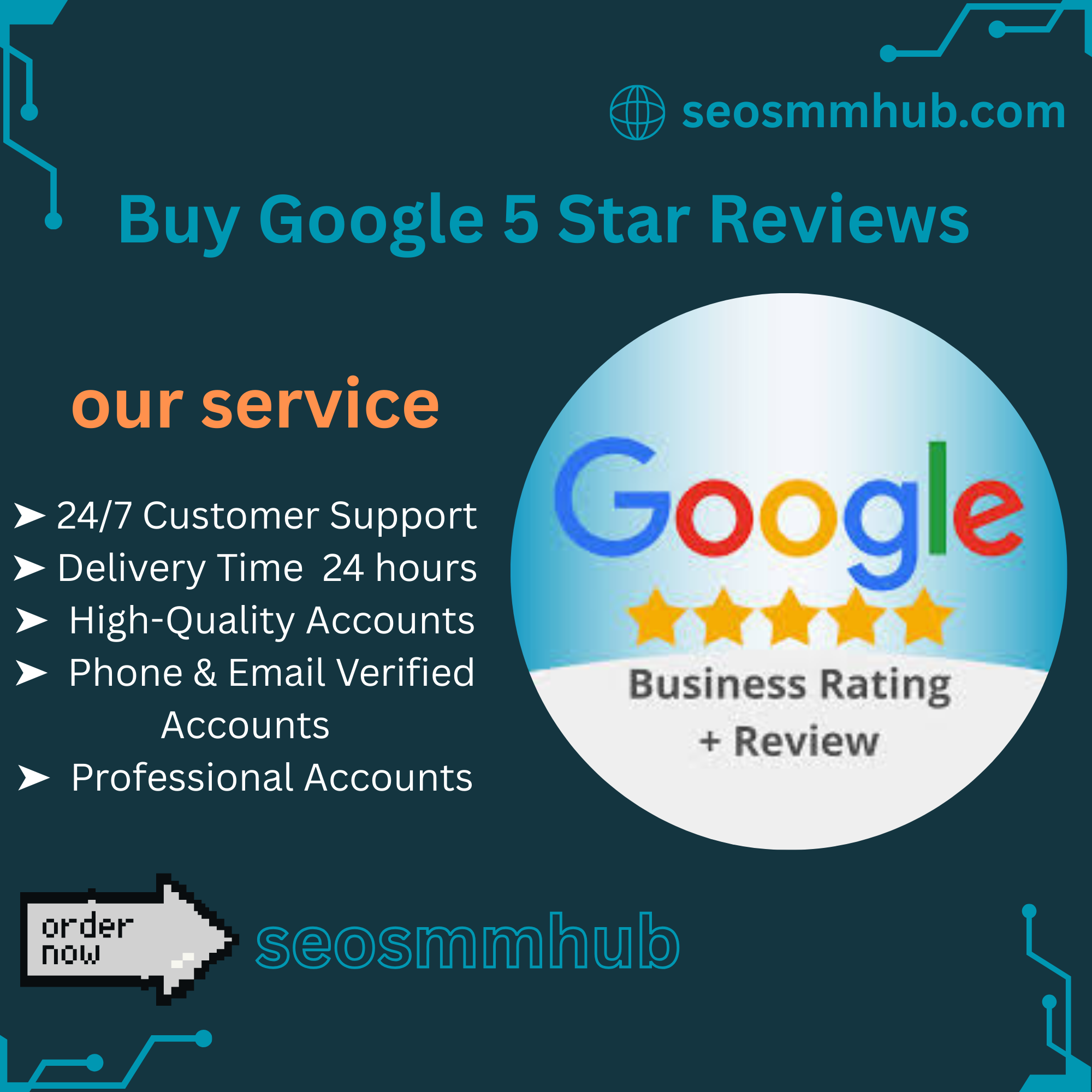 Buy Google 5 Star Reviews - SEO SMM Hub